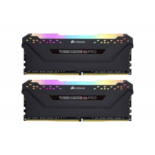 Pamięć do PC DDR4 Vengeance PRO RGB dla Intel XMP Certified 16GB/3200(2*8GB) czarna CL16-874451