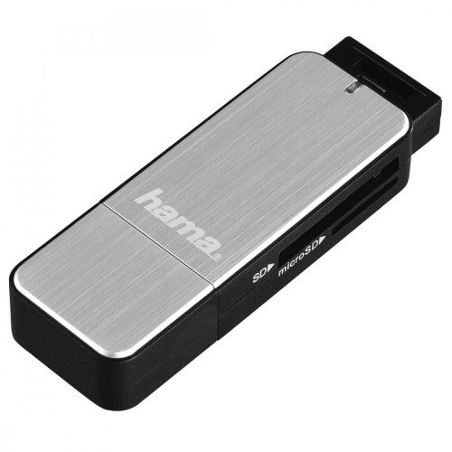 Czytnik kart SD/microSD USB 3.0 srebrny -874549