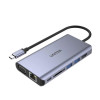 UNITEK HUB USB-C 8W1 USB-C 3.1, PD 100W, D1019B-8782195