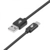 Kabel USB-USB C 1.5m czarny sznurek premium-8786991