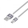 Kabel USB-USB C 1.5m szary sznurek premium-8787003