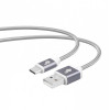 Kabel USB-USB C 1.5m szary sznurek premium-8787006