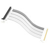 Riser PCI 4.0 x16 na taśmie 30cm Biały-8787627