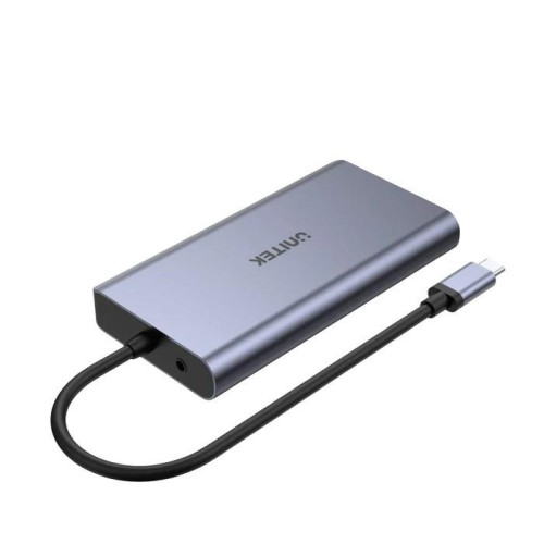 UNITEK HUB USB-C 8W1 USB-C 3.1, PD 100W, D1019B-8782194
