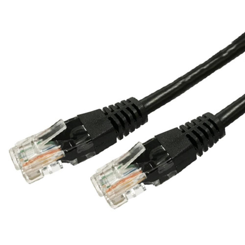 Kabel Patchcord miedziany kat.5e RJ45 UTP 10m. czarny-878553