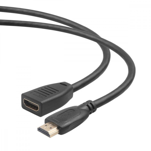 Kabel HDMI v2.0 F-M pozłacany 3m przedłużacz -8786988