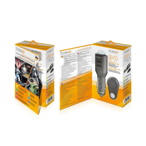 Alarm samochodowy z ładowarką USB 2 porty TX-100-878745