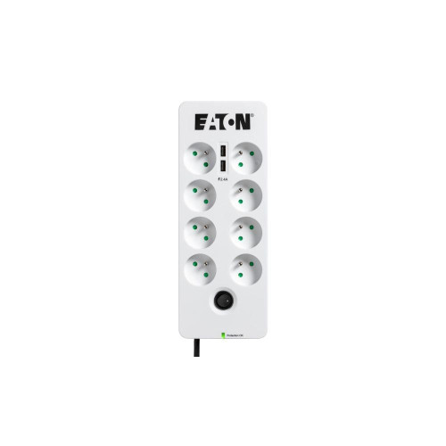 Listwa antyprzepięciowa Protection Box 8 Tel@ USB FR -8787589