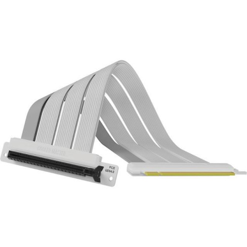 Riser PCI 4.0 x16 na taśmie 300mm biały-8787628