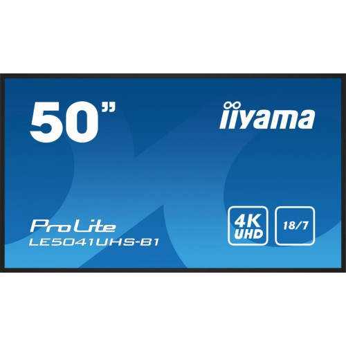Monitor wielkoformatowy 50 cali LE5041UHS-B1 VA,4K,18/7,LAN,USB,HDMI-8789415