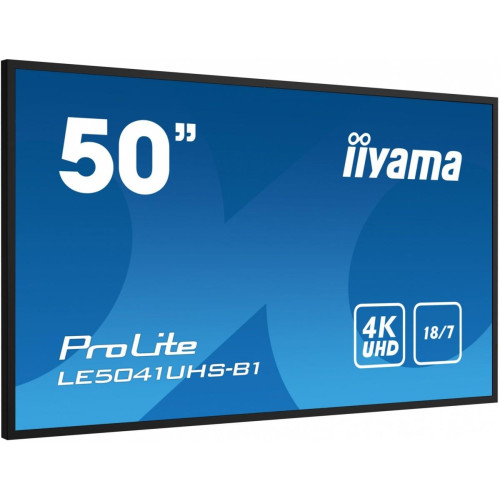 Monitor wielkoformatowy 50 cali LE5041UHS-B1 VA,4K,18/7,LAN,USB,HDMI-8789427