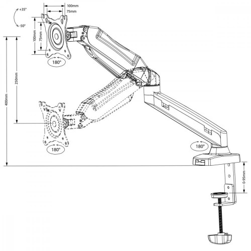 Uchwyt Na Monitor 13-27 8kg MC-860 -879191