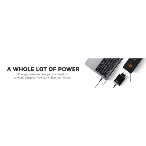 XTORM POWERBANK AC PORTABLE POWER SOCKET 70W 19.200 MAH, AC 70W, USB-C PD 30W, USB-A 12W-8796689