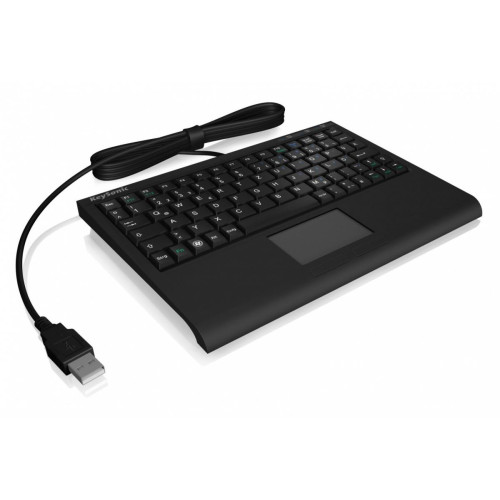 Klawiatura mini ACK-3410(US) touchpad, USB-880673