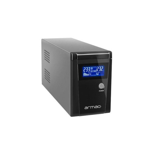 Zasilacz awaryjny Armac Line-In 650VA Office Pure Sine Wave LCD 2x230v schuko metalowa obudowa -881000