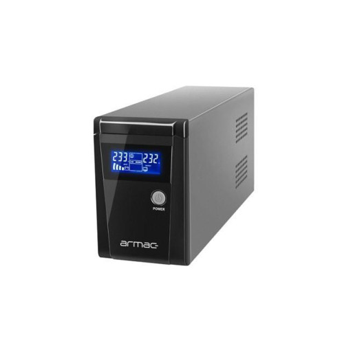 Zasilacz awaryjny Armac Line-In 650VA Office Pure Sine Wave LCD 2x230v schuko metalowa obudowa -881001