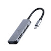 GEMBIRD 3-PORTOWY HUB USB TYPU C (USB 3.1 + USB 2.0) Z CZYTNIKIEM KART-8880264