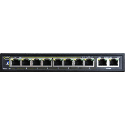 Switch PoE PULSAR S108 (10x 10/100Mbps)-888033
