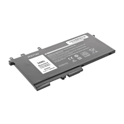 Bateria do laptopa MITSU BC/DE-E5580 5BM308 (34 Wh; do laptopów Dell)-890246