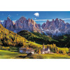 Puzzle 1500 elementów Dolina Val di Funes Dolomity Włochy-8929033