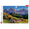 Puzzle 1500 elementów Dolina Val di Funes Dolomity Włochy-8929034