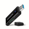 CRE-S2N Czytnik zewnętrzny kart USB-A 3. 2 GEN 1, 2-gniazda lun SD/microSD, UHS-I-7904817
