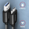 BUMM3-AM10AB Kabel Micro-B USB USB-A 3.2 Gen 1, 1m, 3A, ALU, PVC Czarny-8932203