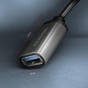 RUCM-AFAC Kabel adapter USB 3.2 Gen 1 Type-C samiec -> Type-A żeńska, 0,2m, 3A, ALU-8932261