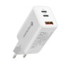 Ładowarka USB/USB-C QC4+ 65W technologia GaN Biała-8933561