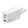 Ładowarka USB/USB-C QC4+ 65W technologia GaN Biała-8933564