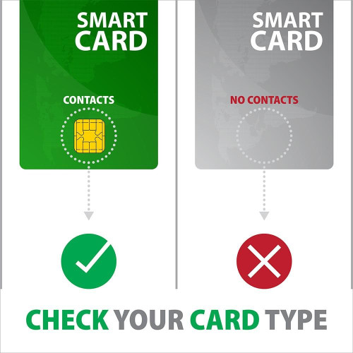 CRE-SMP2A Czytnik kart identyfikacyjnych & SD/microSD/SIM card PocketReader USB-8932429