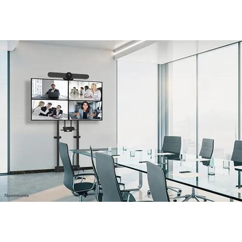Neomounts by Newstar Motorised Wall Stand incl. storage box, 10 cm. Wheels VESA 100x100 up to 800x600-8932504