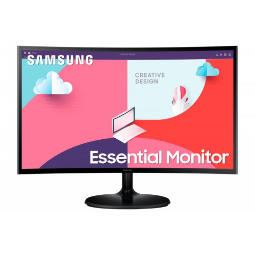 Monitor 24 cale LS24C360EAUXEN VA 1920x1080 FHD 16:9 1xD-sub 1xHDMI 4 ms (GTG) zakrzywiony 2 lata d2d-8933130