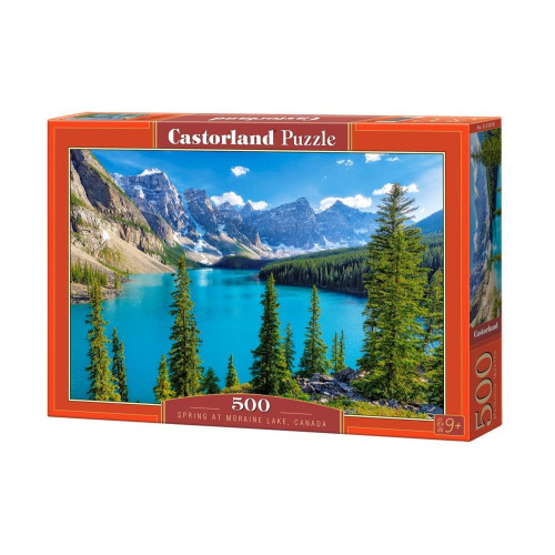 Puzzle 500 elementów Jezioro Moraine Kanada-8933782