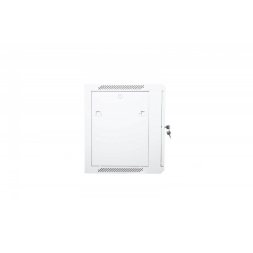 Szafa krosowa wisząca 19 cali 12U rack 600x600, drzwi pełne, niedzielona, złożona, nośność 60kg, Szara-8934252