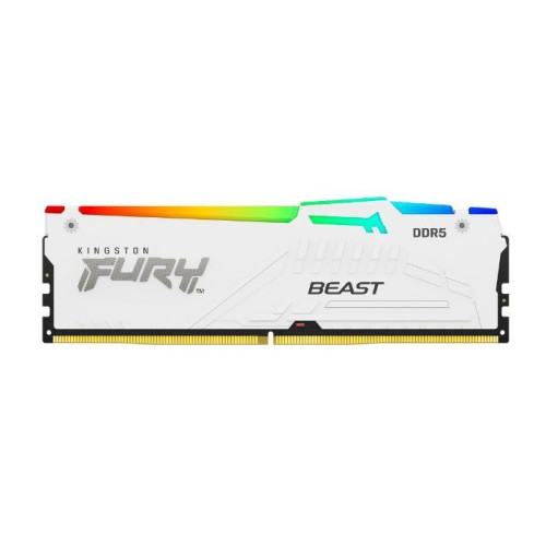 Pamięć DDR5 Fury Beast RGB 64GB(2*32GB)/5600Mhz CL36 biała -8935321