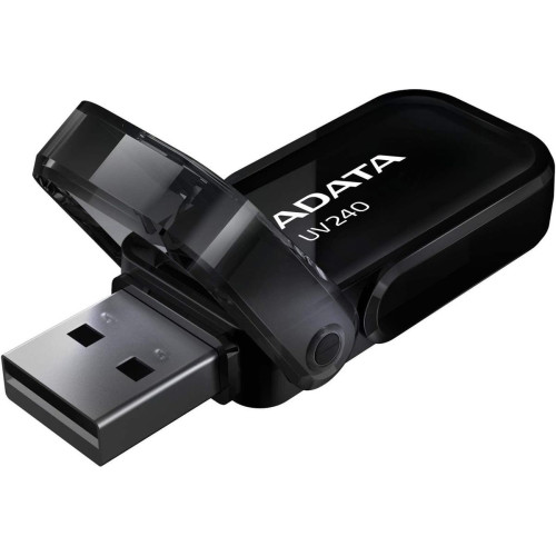 Pendrive ADATA UV240 AUV240-64G-RBK (64GB; USB 2.0; kolor czarny)-894049