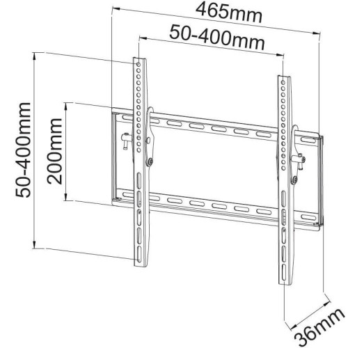 TECHLY UCHWYT ŚCIENNY TV LED/LCD 23-55 CALI 45KG U-8948098