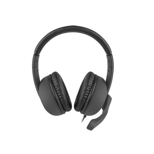 Słuchawki z mikrofonem NATEC Rhea NSL-1452 (kolor czarny)-894984