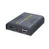 TECHLY KVM EXTENDER HDMI+USB PO SKRĘTCE DO 120M IDATA HDMI-KVM2-8974349
