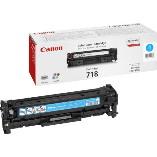 Canon Toner CRG-718 2661B014 Cyan-8979506