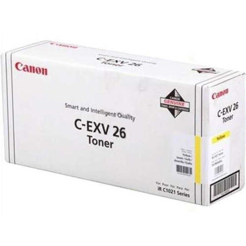 Canon Toner C-EXV26 (1657B006) Yellow, Wydajność 6000 stron.-8979513