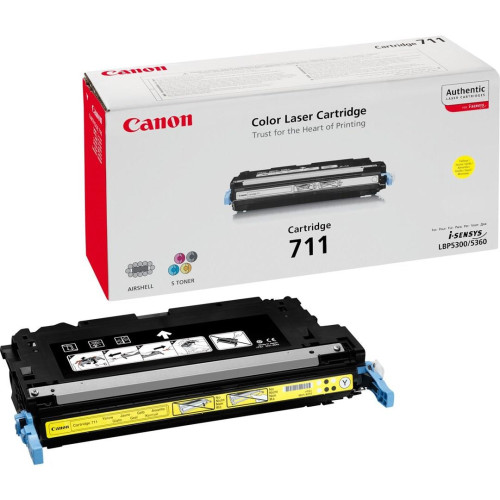 Canon Toner CRG-711 1657B002 Yellow-8979527