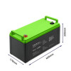 QOLTEC AKUMULATOR ŻELOWY 12V | 120AH | GEL-8980460
