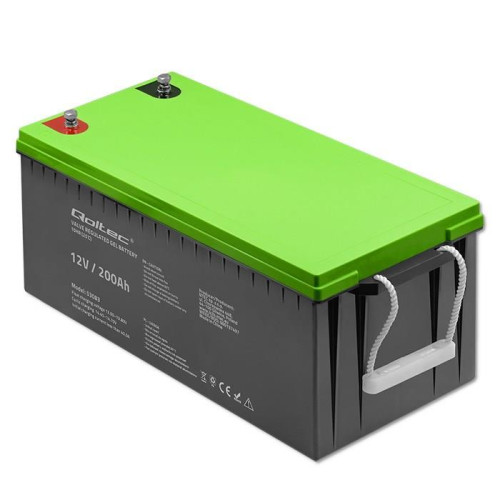 QOLTEC AKUMULATOR ŻELOWY 12V | 200AH | GEL-8980473