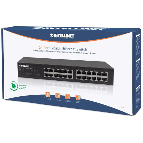 INTELLINET GIGABIT SWITCH 24X 10/100/1000 RJ45 DES-8985565