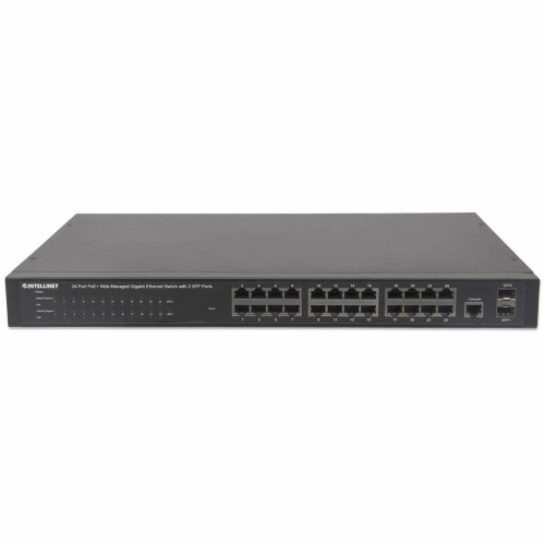 INTELLINET GIGABIT SWITCH 24X 10/100/1000 RJ45 POE-8985581