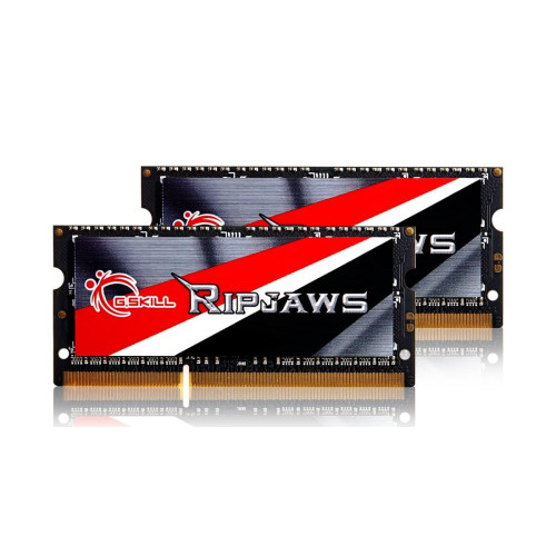 Zestaw pamięci G.SKILL Ripjaws F3-1600C9D-8GRSL (DDR3 SO-DIMM; 2 x 4 GB; 1600 MHz; CL9)-555812