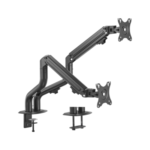 GEMBIRD BIURKOWE REGULOWANE RAMIĘ/UCHWYT NA 2 MONITORY 17-32, 100X100MM, DO 8 KG-9026858
