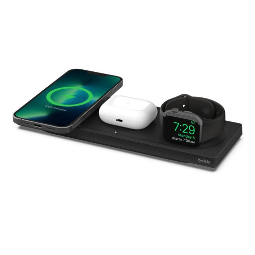 BELKIN 3IN1 WIRELESS CHARGING PAD WITH MAGSAFE BLK-9049944